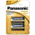 PANASONIC - BRONZE BATTERY C LR14 2 EINHEITEN – Batterien von PANASONIC