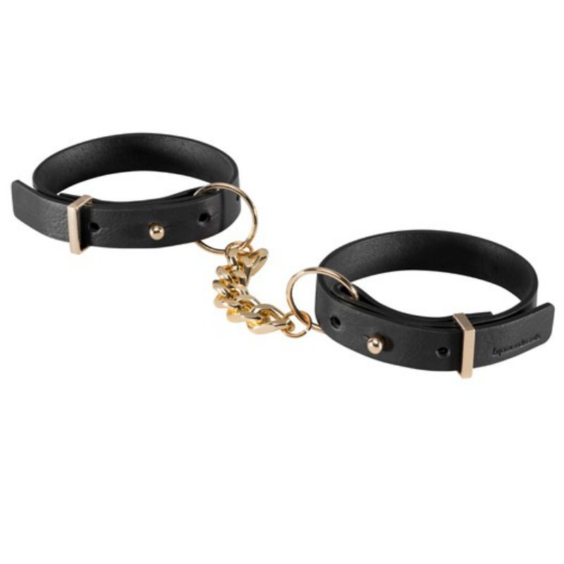 BIJOUX - INDISCRETS MAZE HANDSCHELLEN SCHWARZE ARMBNDER Bondage-Fessel diskret online kaufen