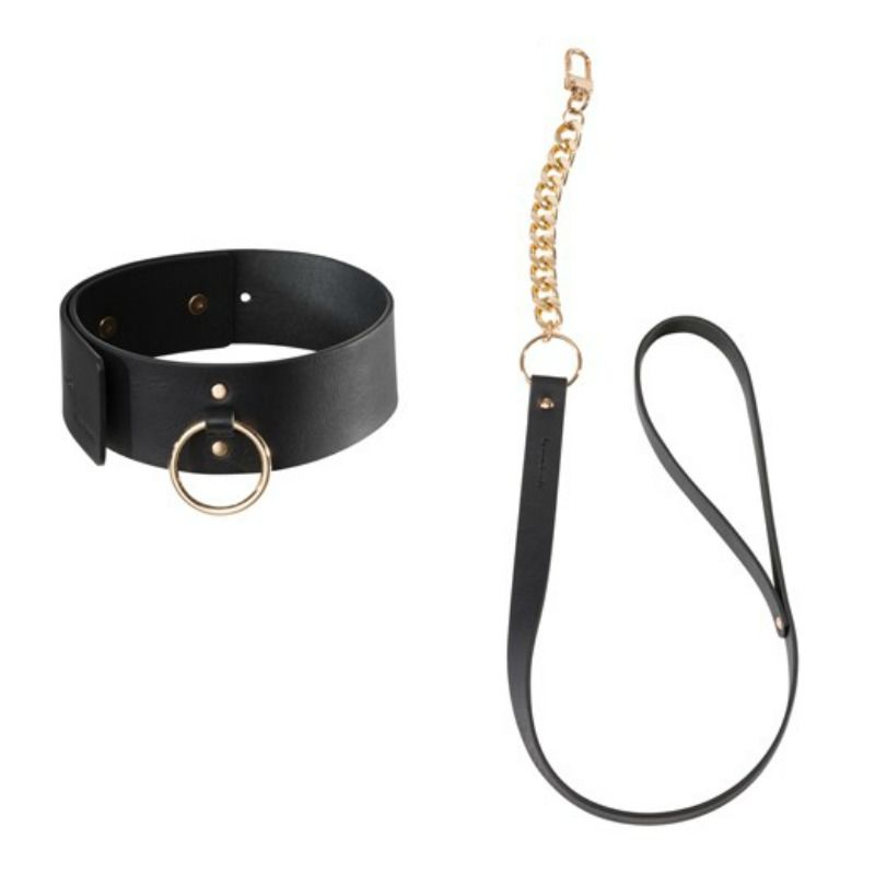 BIJOUX INDISCRETS MAZE - SCHWARZE HALSKETTE MIT RIEMEN – Erotik-Schmuck Bild 3