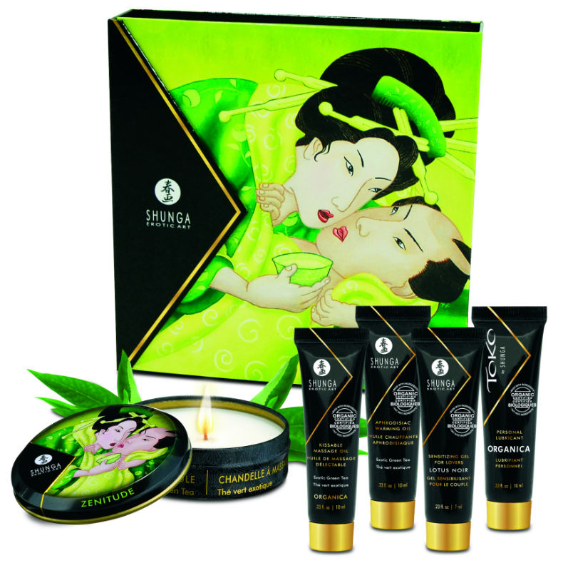 SHUNGA - SECRET GEISHA BIO-GRÜNTEE-SET Set diskret online kaufen