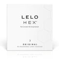 LELO - HEX KONDOMBOX 3 EINHEITEN Kondom-Set Produktansicht