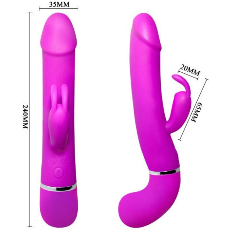 PRETTY LOVE - HENRY VIBRATOR MIT 12 VIBRATIONSMODI UND SQUIRT-FUNKTION für sinnliche Momente allein oder zu zweit