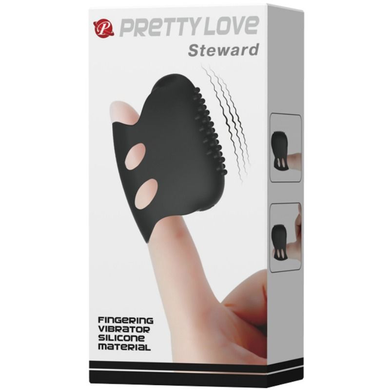 PRETTY LOVE - FLIRTATION STEWARD SCHWARZER VIBRATIONS-FINGERHUT – Erotik-Zubehör Bild 8