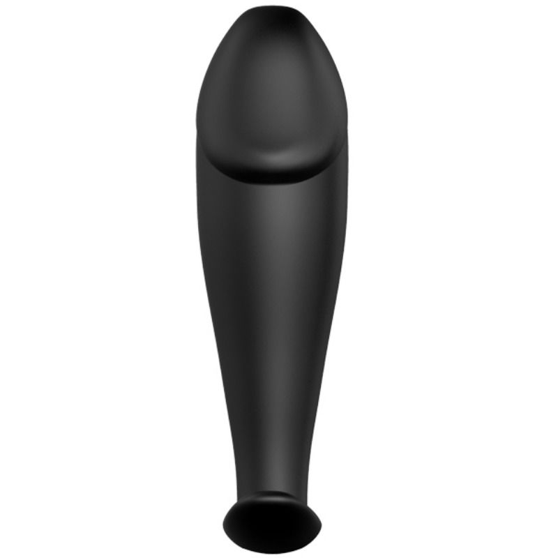 PRETTY LOVE - SILIKON ANAL PLUG PENIS FORM UND 12 VIBRATIONSMODI SCHWARZ Produktansicht und Details