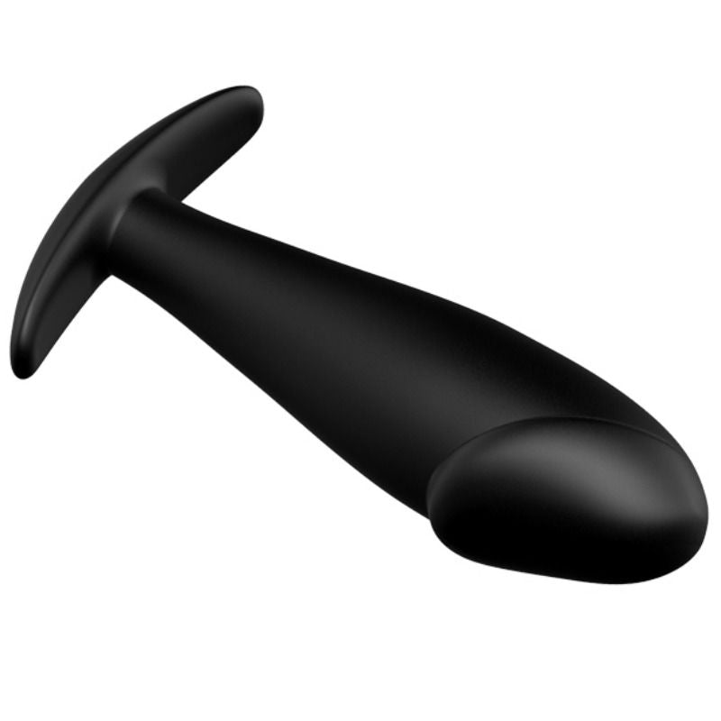 PRETTY LOVE - SILIKON ANAL PLUG PENIS FORM UND 12 VIBRATIONSMODI SCHWARZ bei Secret Pulse im Erotikshop