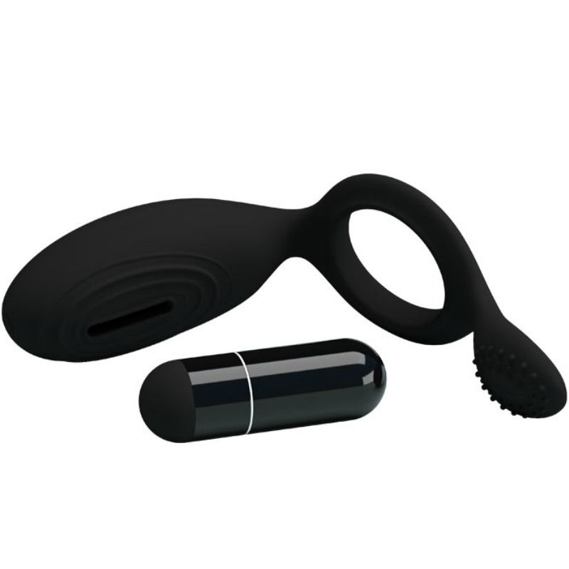 PRETTY LOVE - ETHEL VIBRATIONSRING MIT STIMULATOR hochwertiges Sextoy bei Secret Pulse