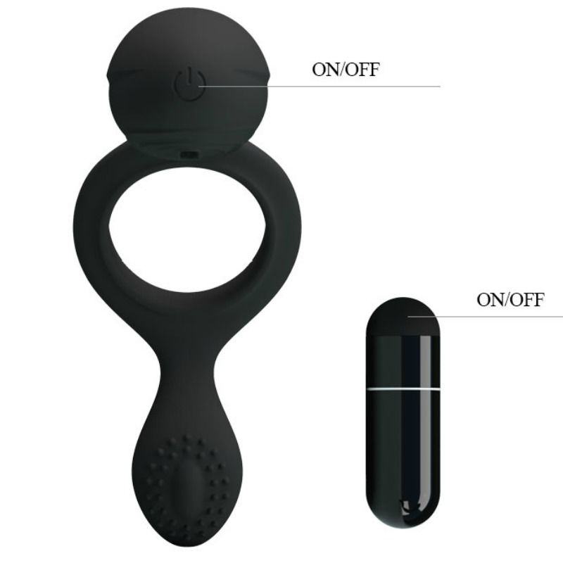 PRETTY LOVE - ETHEL VIBRATIONSRING MIT STIMULATOR Vibrator diskret online kaufen