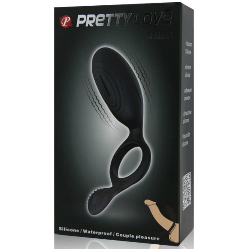 PRETTY LOVE - ETHEL VIBRATIONSRING MIT STIMULATOR für sinnliche Momente allein oder zu zweit