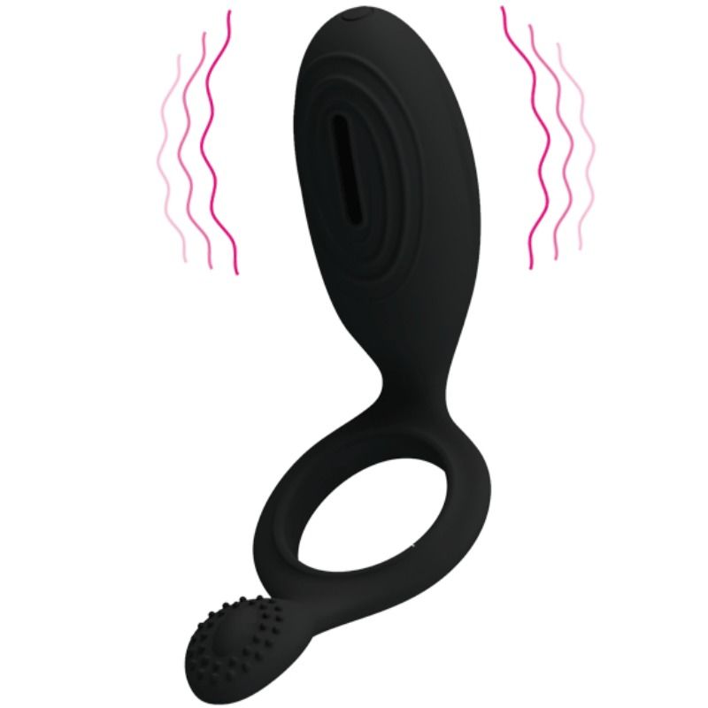 PRETTY LOVE - ETHEL VIBRATIONSRING MIT STIMULATOR hochwertiges Sextoy bei Secret Pulse
