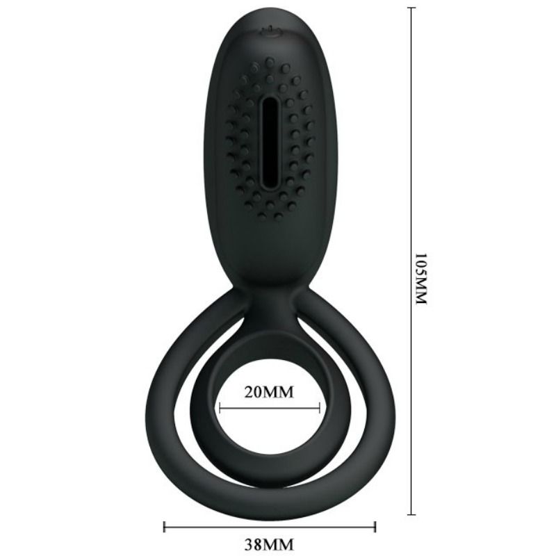 PRETTY LOVE - ESTHER VIBRATIONSRING MIT STIMULATOR für sinnliche Momente allein oder zu zweit