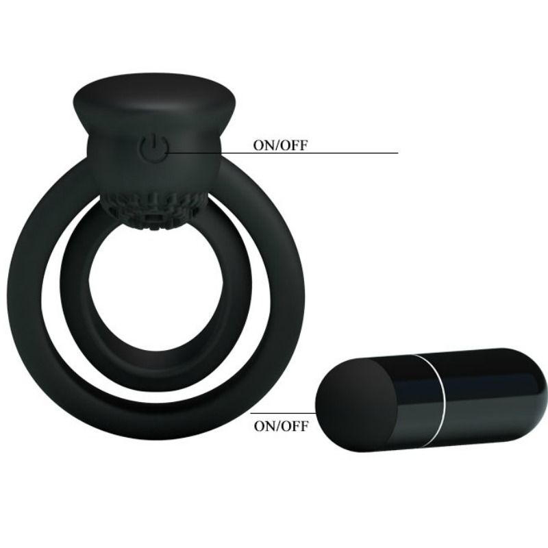 PRETTY LOVE - ESTHER VIBRATIONSRING MIT STIMULATOR Vibrator diskret online kaufen