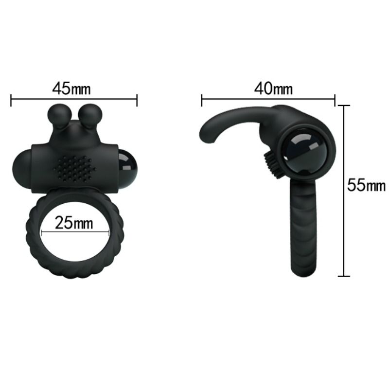 PRETTY LOVE - EUDORA VIBRIERRING MIT STIMULATOR Vibrator diskret online kaufen