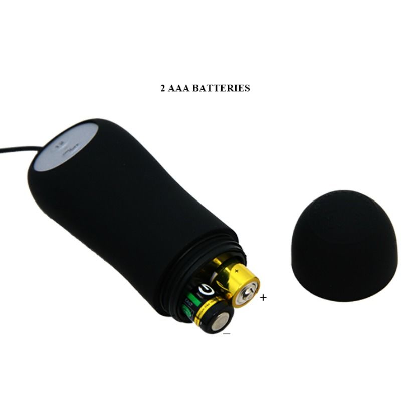 PRETTY LOVE - ANAL PLUG ANKERFORM SILIKON 12 VIBRATIONSMODI SCHWARZ bei Secret Pulse im Erotikshop