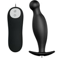 PRETTY LOVE - SILIKON ANALPLUG 12 VIBRATIONSMODI SCHWARZ Analplug diskret online kaufen