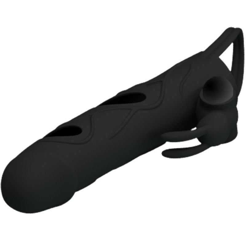 PRETTY LOVE - SILIKONHÜLLE MIT VIBRATION 14 CM 1.0 – Erotik-Zubehör Bild 3
