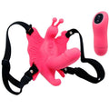 Baile Schmetterlingsgeschirr mit Mini-Dildo – 30 Vibrationsmodi, elastische Gurte Dildo diskret online kaufen