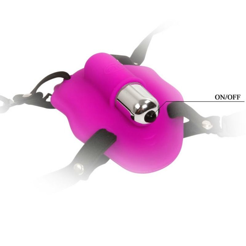 Baile Love Vibrations-Gurt – elastisch, Silikon, 1 Vibrationsmodus – Erotik-Zubehör Bild 7