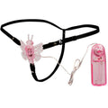 Baile Vibrierender Butterfly Strap-On – verstellbares Gurt-Harness, pink Anal-Toy diskret online kaufen