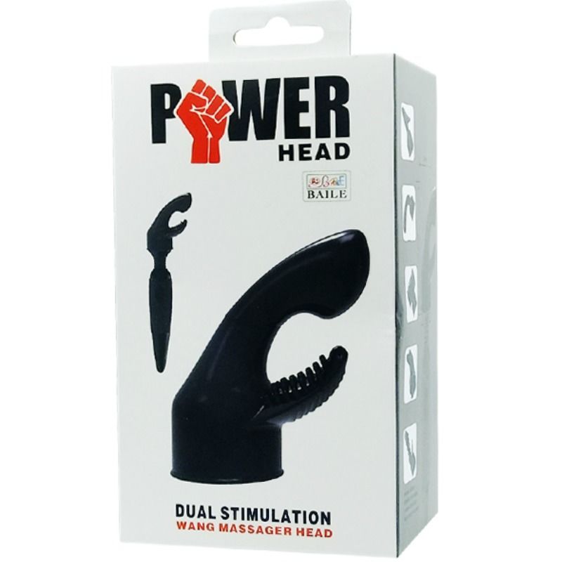 BAILE - POWER HEAD INTERCAMBIABLE HEAD FÜR MASSAGERGY PUNKT STIMULATION UND KLITORIS Klitorisstimulator Produktansicht und Details