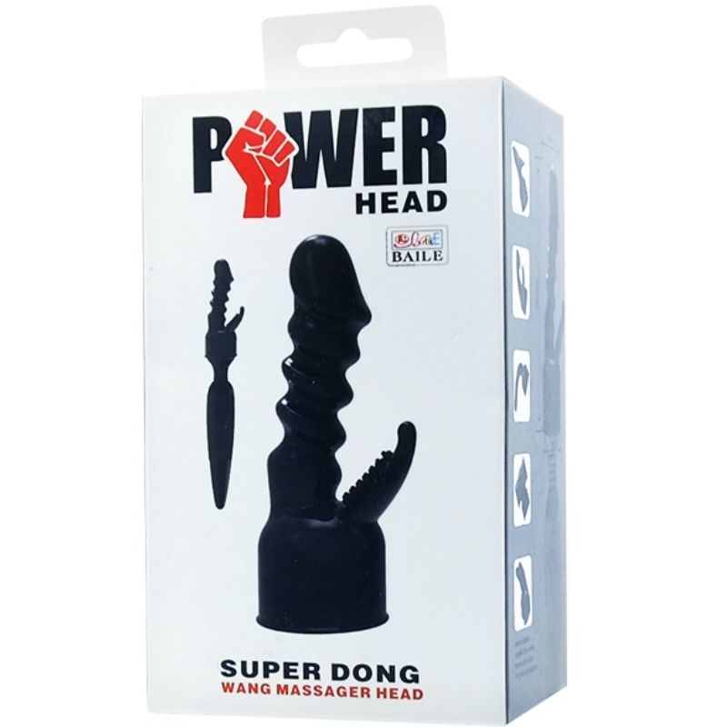 BAILE - POWER HEAD AUSWECHSELBARE KOPF FÜR INNERE UND KLITORISTIMULATION Klitorisstimulator diskret online kaufen