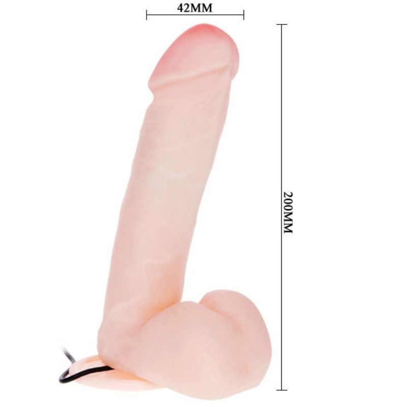 BAILE - REALISTISCHER DILDO MIT VIBRATION 20 CM für sinnliche und diskrete Momente