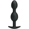 PRETTY LOVE - SILIKON ANALKUGELN 12.5 CM SCHWARZ Anal-Toy diskret online kaufen