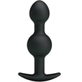 PRETTY LOVE - SILIKON ANALKUGELN MIT SPEZIELLER STIMULATION 10.3 CM SCHWARZ Anal-Toy diskret online kaufen