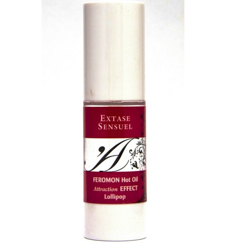 EXTASE SENSUAL - MASSAGEÖL MIT WRMEFFEKT UND LOLLIPOP PHEROMONEN 30 ML bei Secret Pulse im Erotikshop