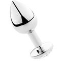 SECRETPLAY - ANALPLUG AUS TRANSPARENTEM ALUMINIUM, 7 CM Analplug diskret online kaufen