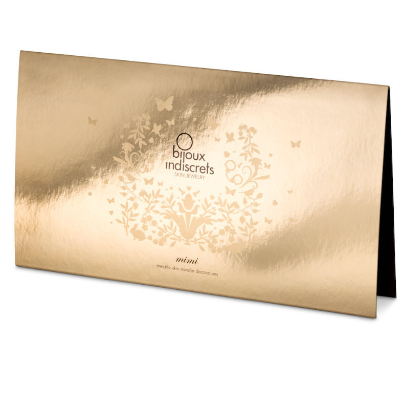 Bijoux Mimi Temporäre Hautdekorationen – 3 Paare in Gold, Silber & Bronze