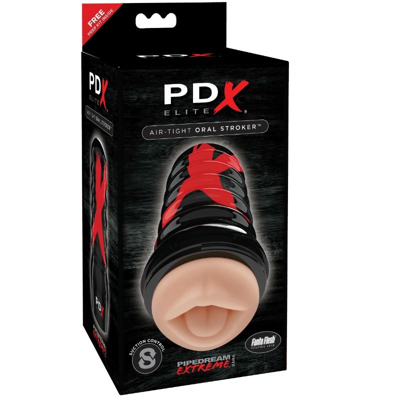 PDX ELITE - LUFTDICHTER ORAL-STROKER hochwertiges Intimtoy
