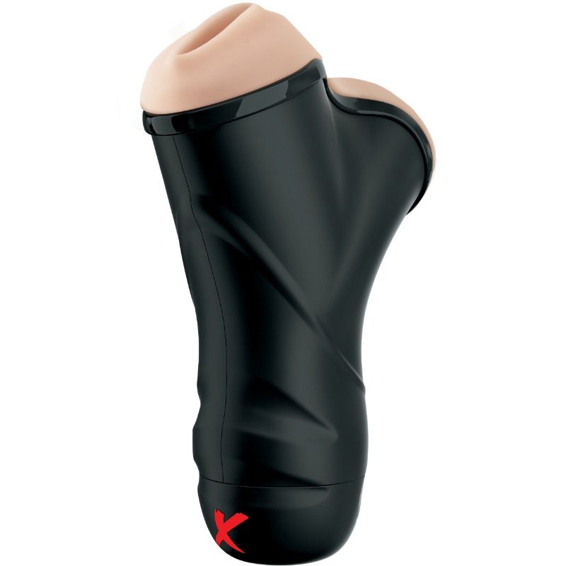 PDX ELITE - VIBRIERENDER STROKER MIT DOPPELPENETRATION Produktansicht und Details