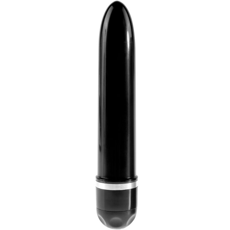 KING COCK - STEIFER REALISTISCHER VIBRATOR 17.8 CM NATÜRLICH für intensive Stimulation und Self-Love
