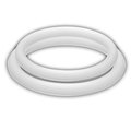 JOYDIVISION POTENZDUO - RINGE WEISS - M Set Produktansicht