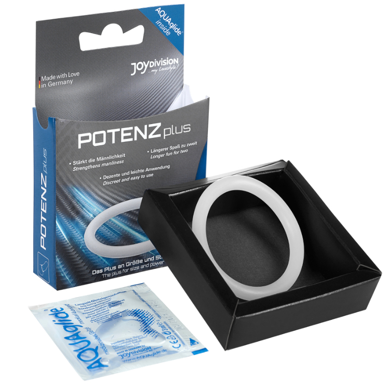 JOYDIVISION POTENZDUO - PLUS RING WEISS - M Detailansicht bei Secret Pulse
