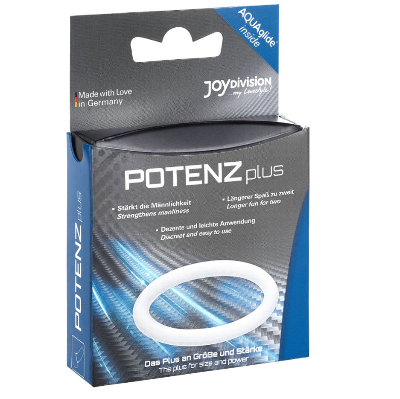 JOYDIVISION POTENZDUO - PLUS RING WEISS - M Set diskret online kaufen