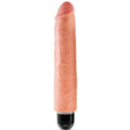 KING COCK - STEIFER REALISTISCHER VIBRATOR 25.4 CM NATÜRLICH Vibrator diskret online kaufen