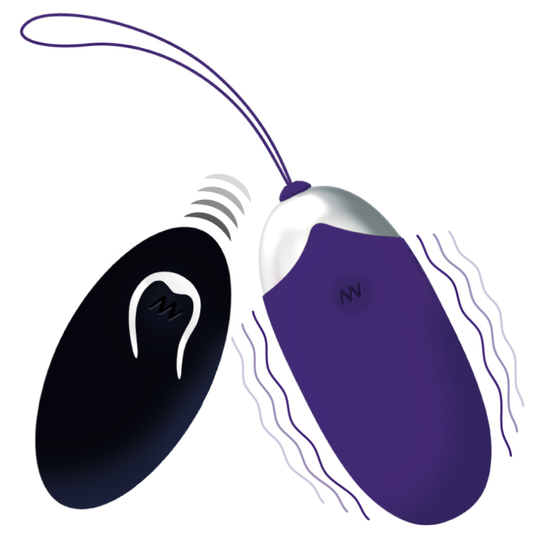 INTENSE - FLIPPY II VIBRIERENDES EI MIT FERNBEDIENUNG – Vibrator Bild 2