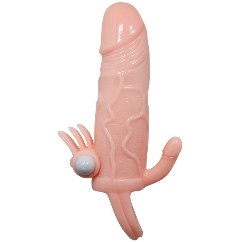 BAILE - BRAVE MAN PENISHÜLLE MIT KLITORIS UND ANALSTIMULATION FLEISCH 16.5 CM bei Secret Pulse im Erotikshop