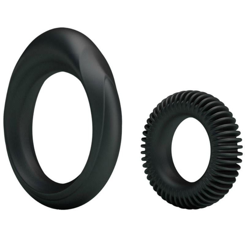 BAILE - KIT 2 SILIKONRINGE RING MANHOOD Detailansicht bei Secret Pulse