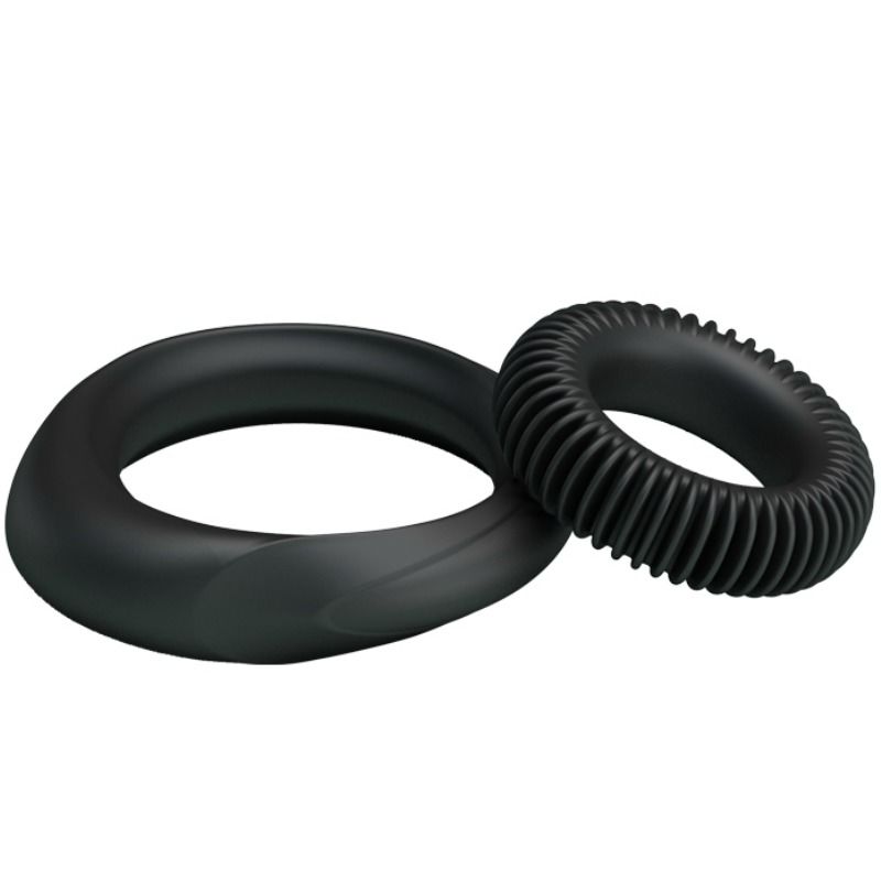 BAILE - KIT 2 SILIKONRINGE RING MANHOOD für sinnliche Momente