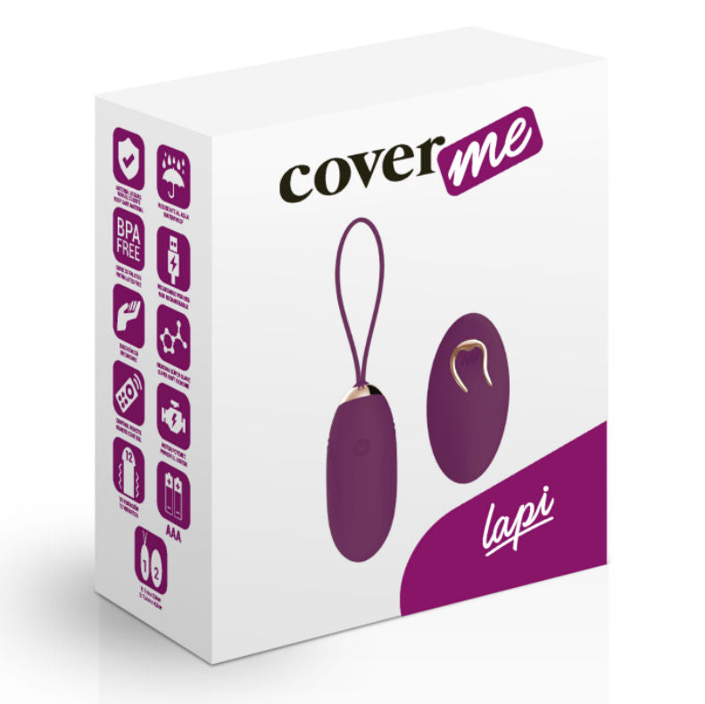 COVERME - LAPI LILAC FERNBEDIENUNGS-EI – Erotik-Zubehör Bild 3