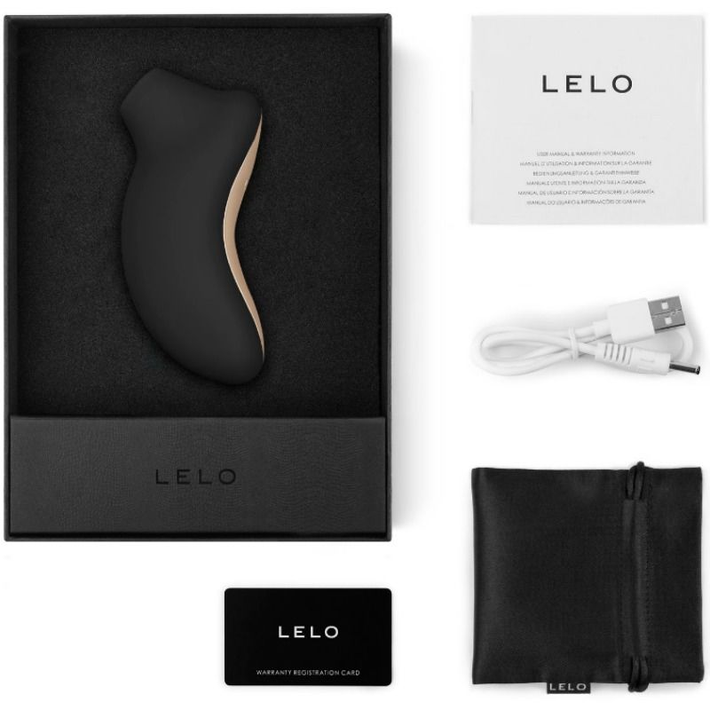 LELO - KLITORIS-STIMULATOR SONA CRUISE SCHWARZ Produktansicht und Details