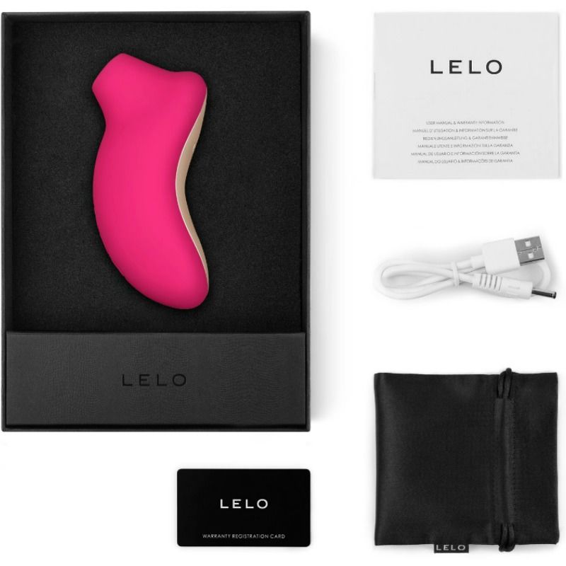 LELO - KLITORIS-STIMULATOR SONA CRUISE CHERRY Produktansicht und Details