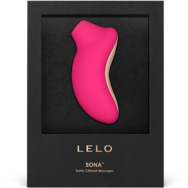 LELO - KLITORIS-STIMULATOR SONA KIRSCHFARBE Produktansicht und Details