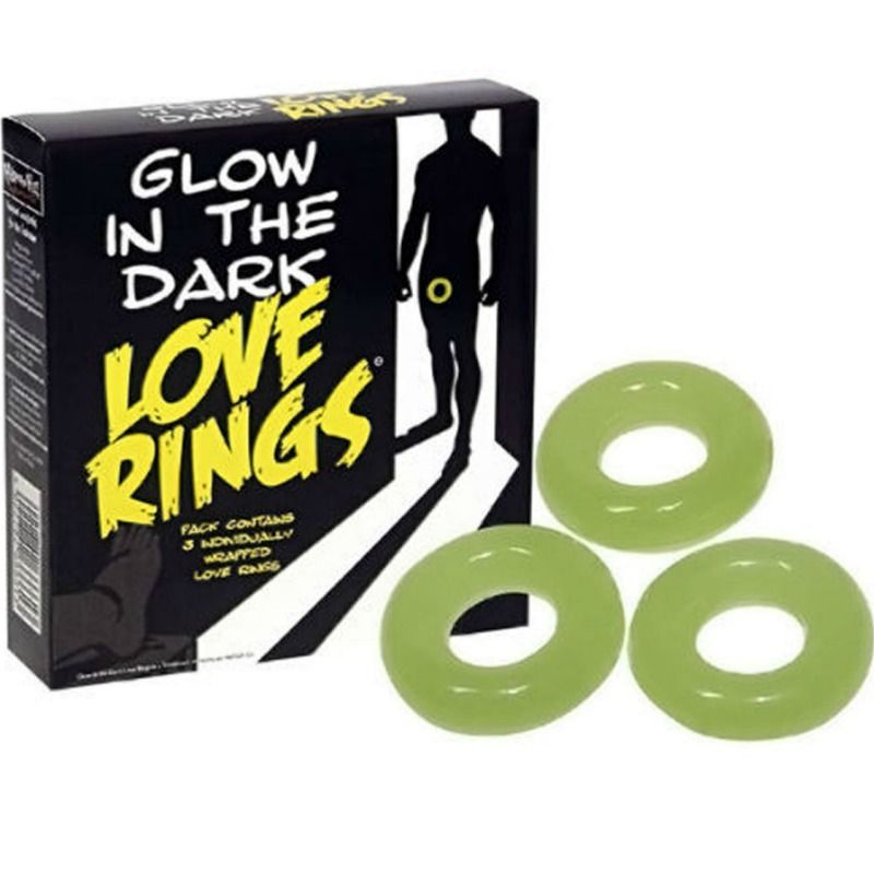 SPENCER & FLEETWOOD - PACK 3 FLUORESZIERENDE RINGE – Erotik-Zubehör von SPENCER & FLEETWOOD