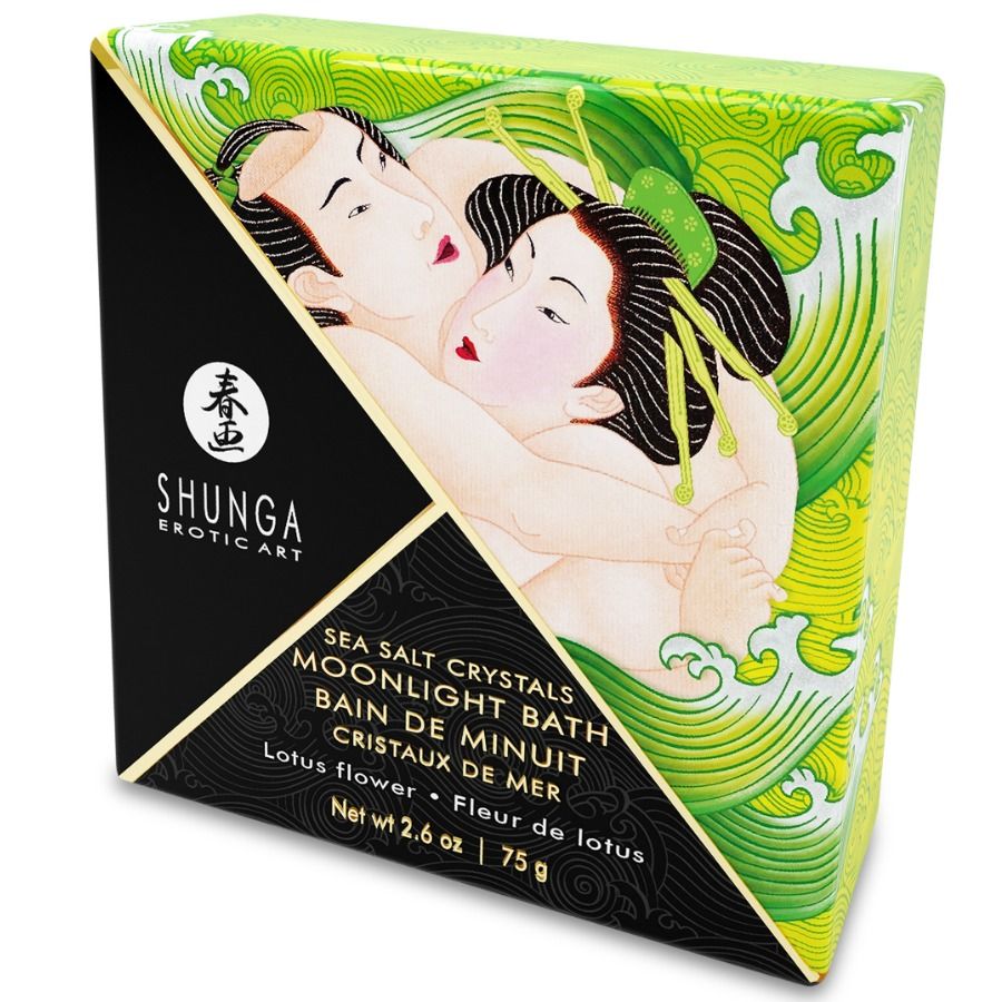SHUNGA - BAD ODER SALZE MIT LOTUSGESCHMACK 75 GR – Erotik-Zubehör von SHUNGA