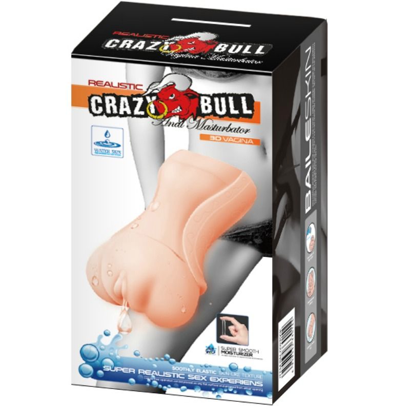 CRAZY BULL - WASSERHAUT VAGINA-MASTURBADOR hochwertiges Intimtoy