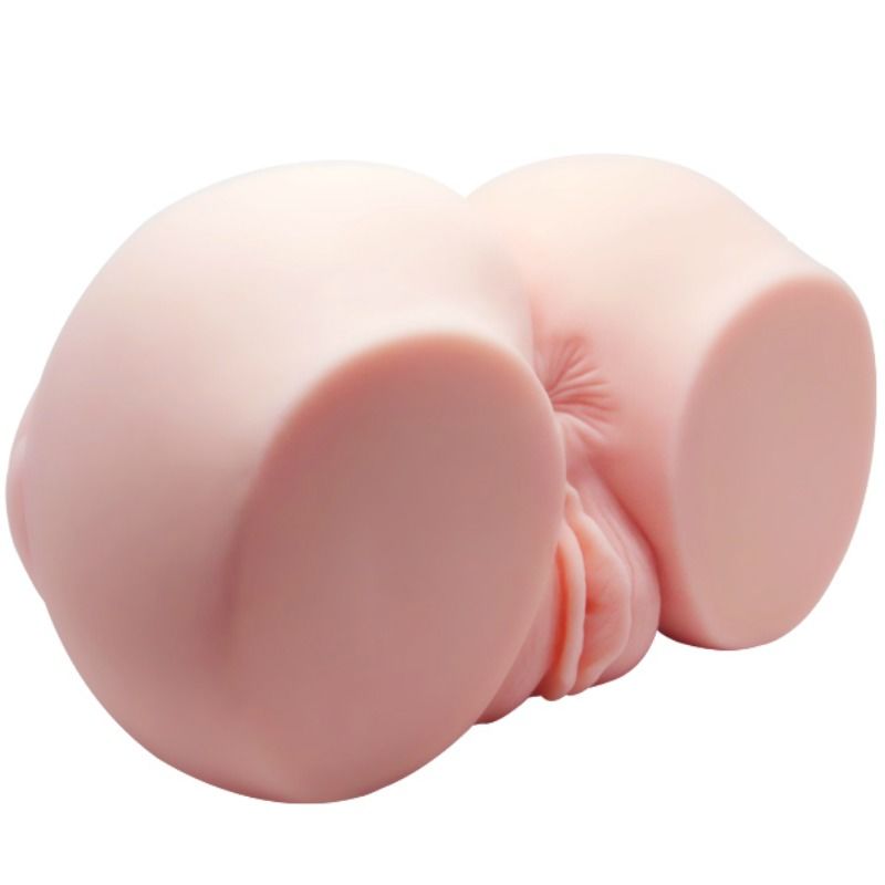 CRAZY BULL - REALISTISCHE VAGINA UND ANUS MIT VIBRATION – automatischer Masturbator Bild 1