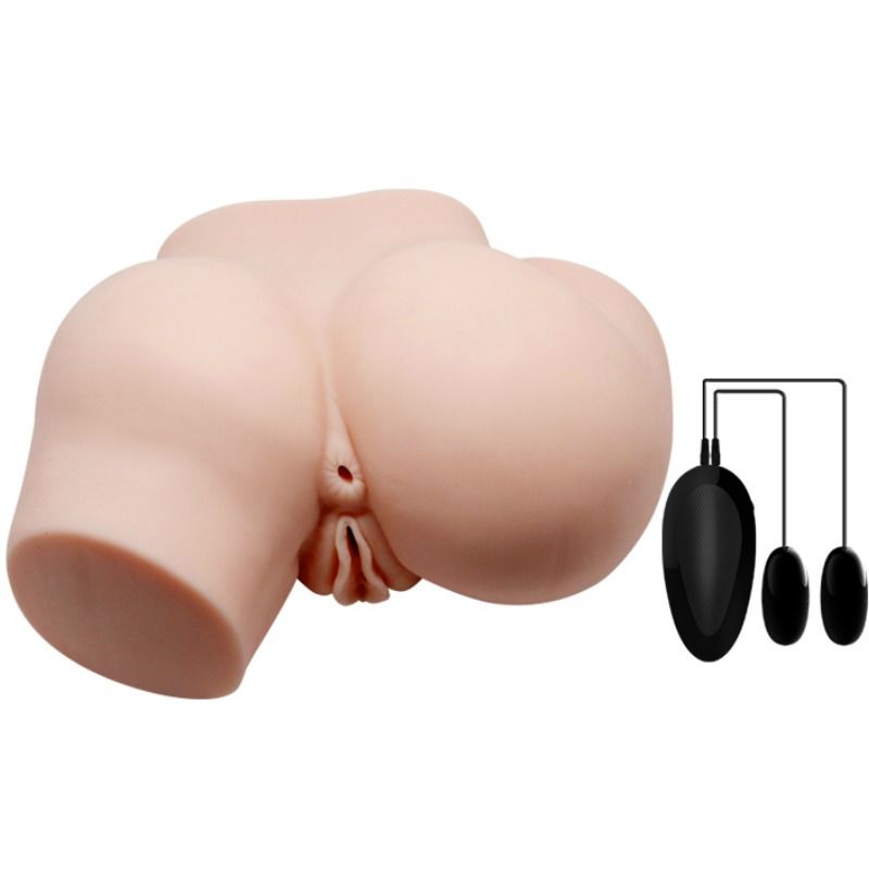 CRAZY BULL - HINTERN MIT REALISTISCHER VAGINA UND ANUS UND VIBRATION – automatischer Masturbator Bild 2